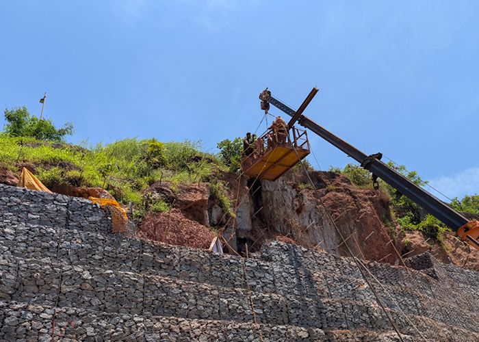 Slope stability work